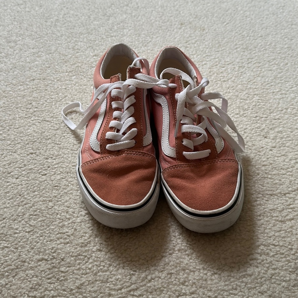Pink LaceUp Vans